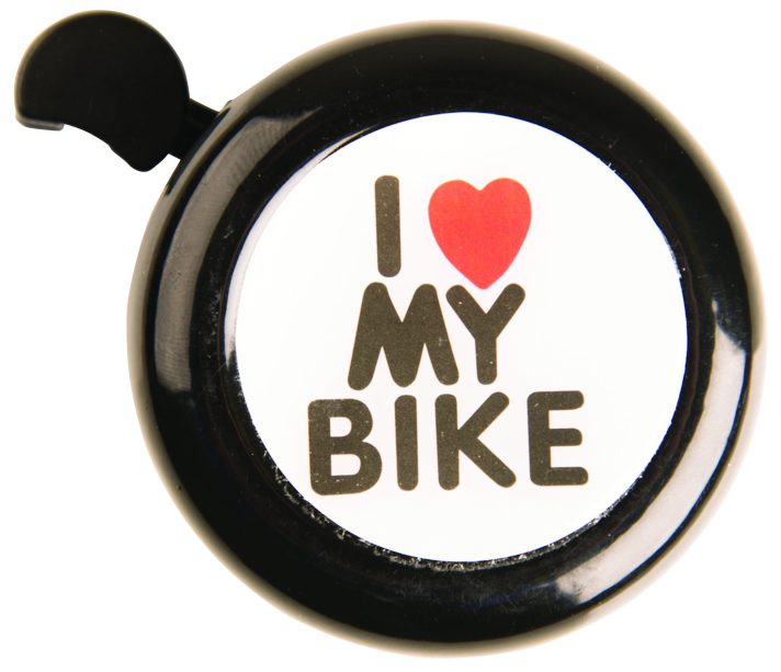 Adie I Love My Bike Black Classic Bell