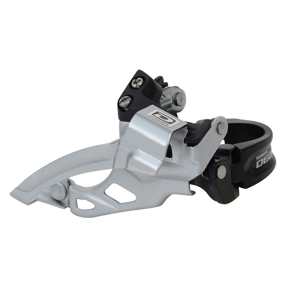 FD-M610 Deore 10-speed triple front derailleur top swing dual-pull