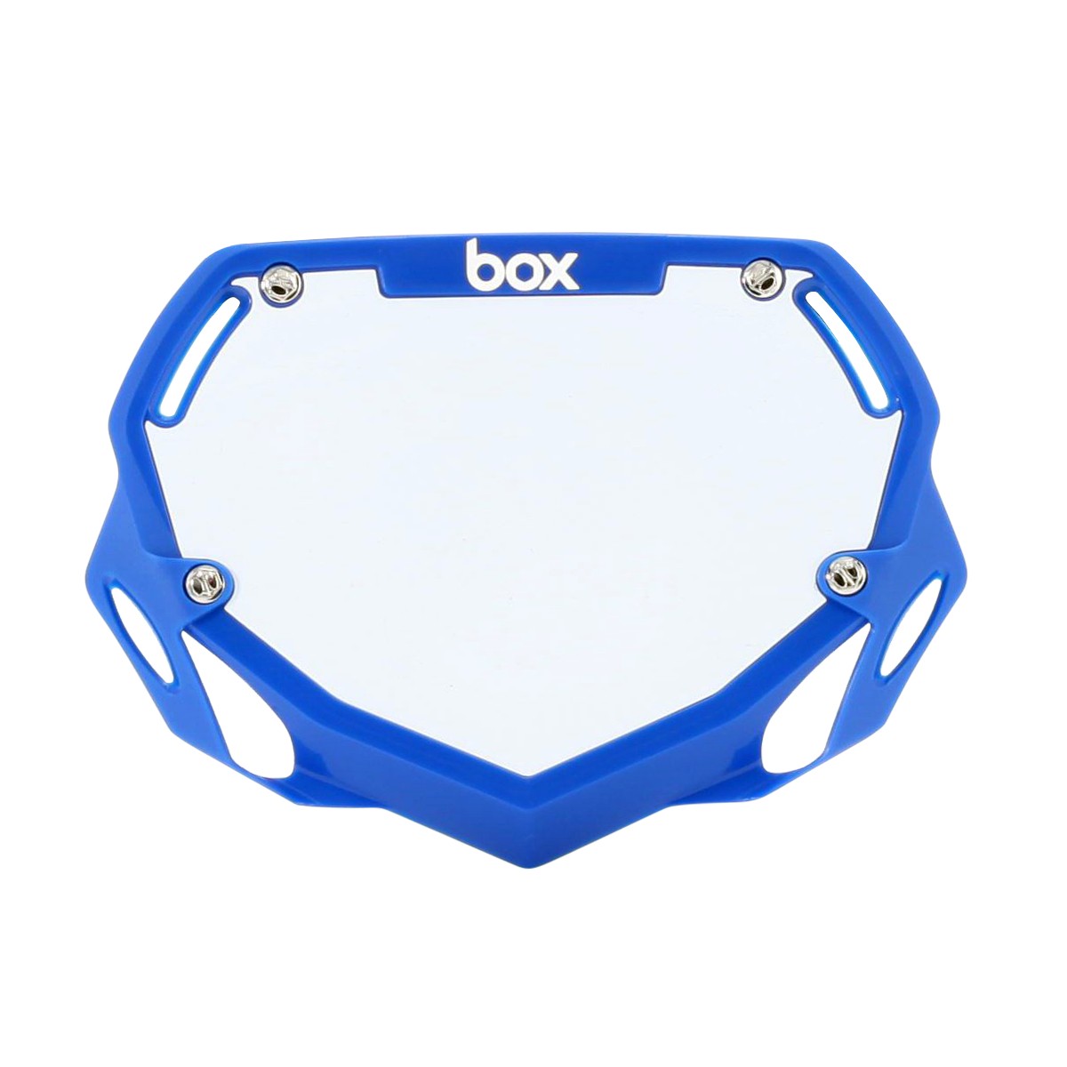 BOXTwo Mini Number Plate Blue