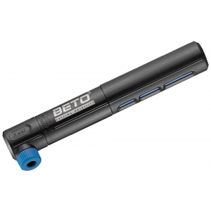Beto CRH-015P – Two-Way Twist Lock Pocket Mini Pump Blue