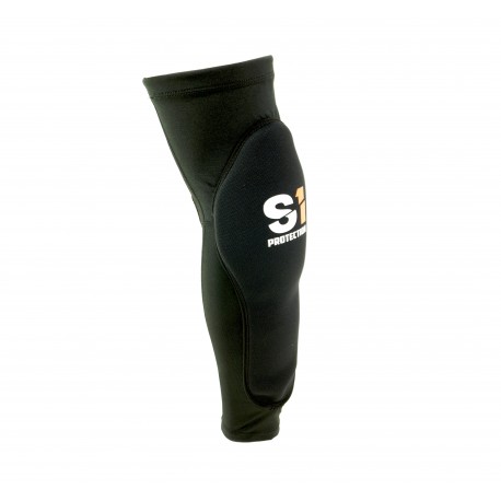 S1 Defense Pro 1.0 Knee/Shin Sleeve Black Youth XL