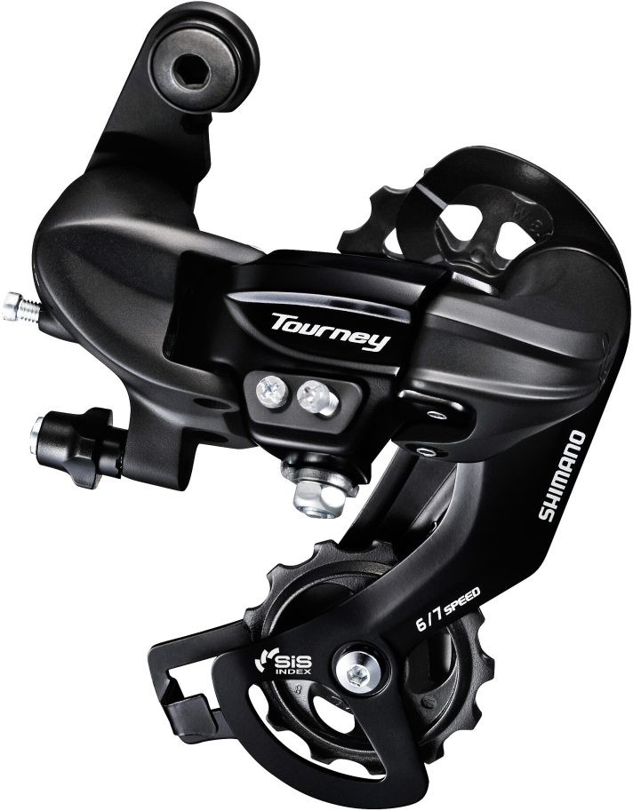 Shimano RD-TY300 6   7-speed rear derailleur with mounting bracket