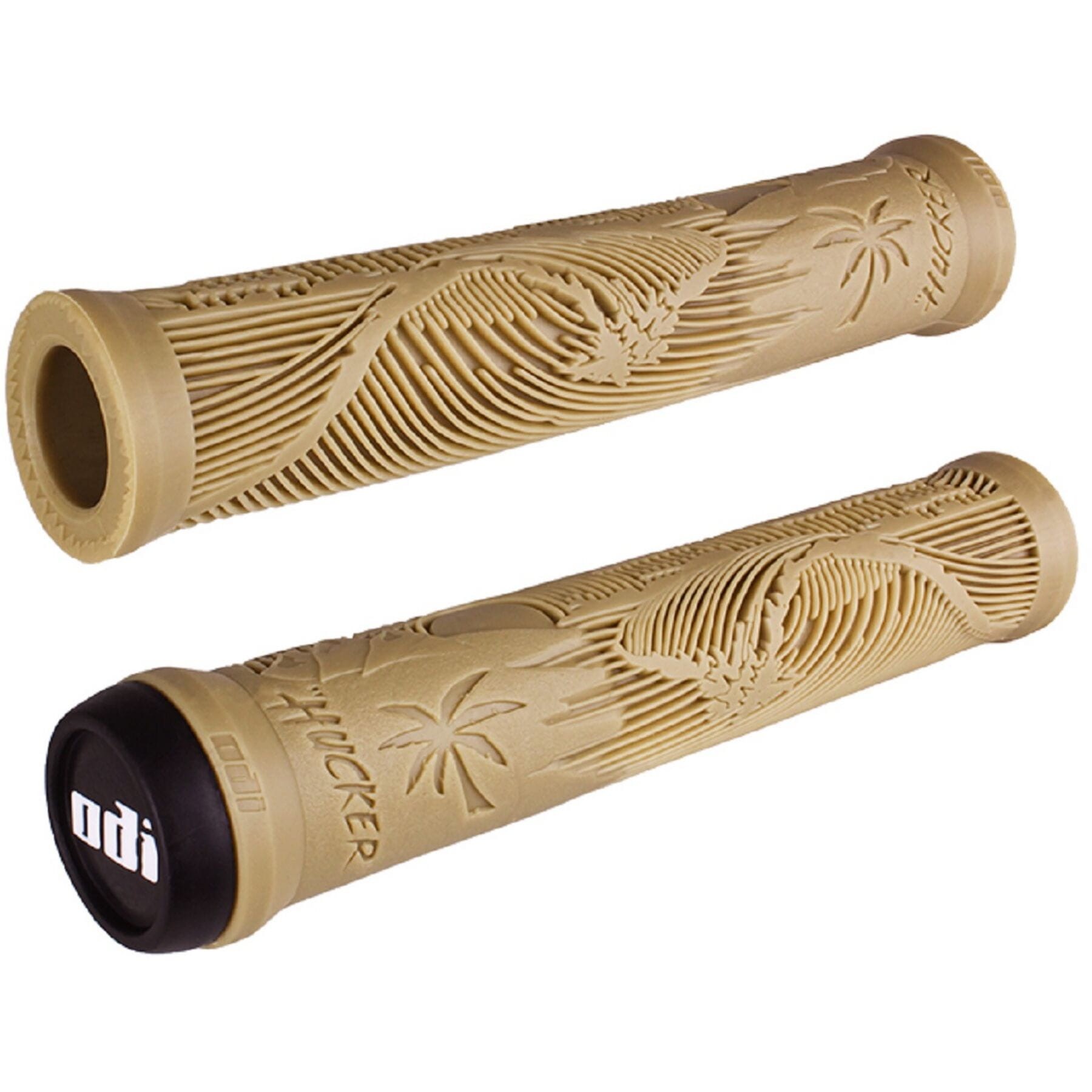 Odi Hucker BMX Grips NO Flange 160mm – Tan