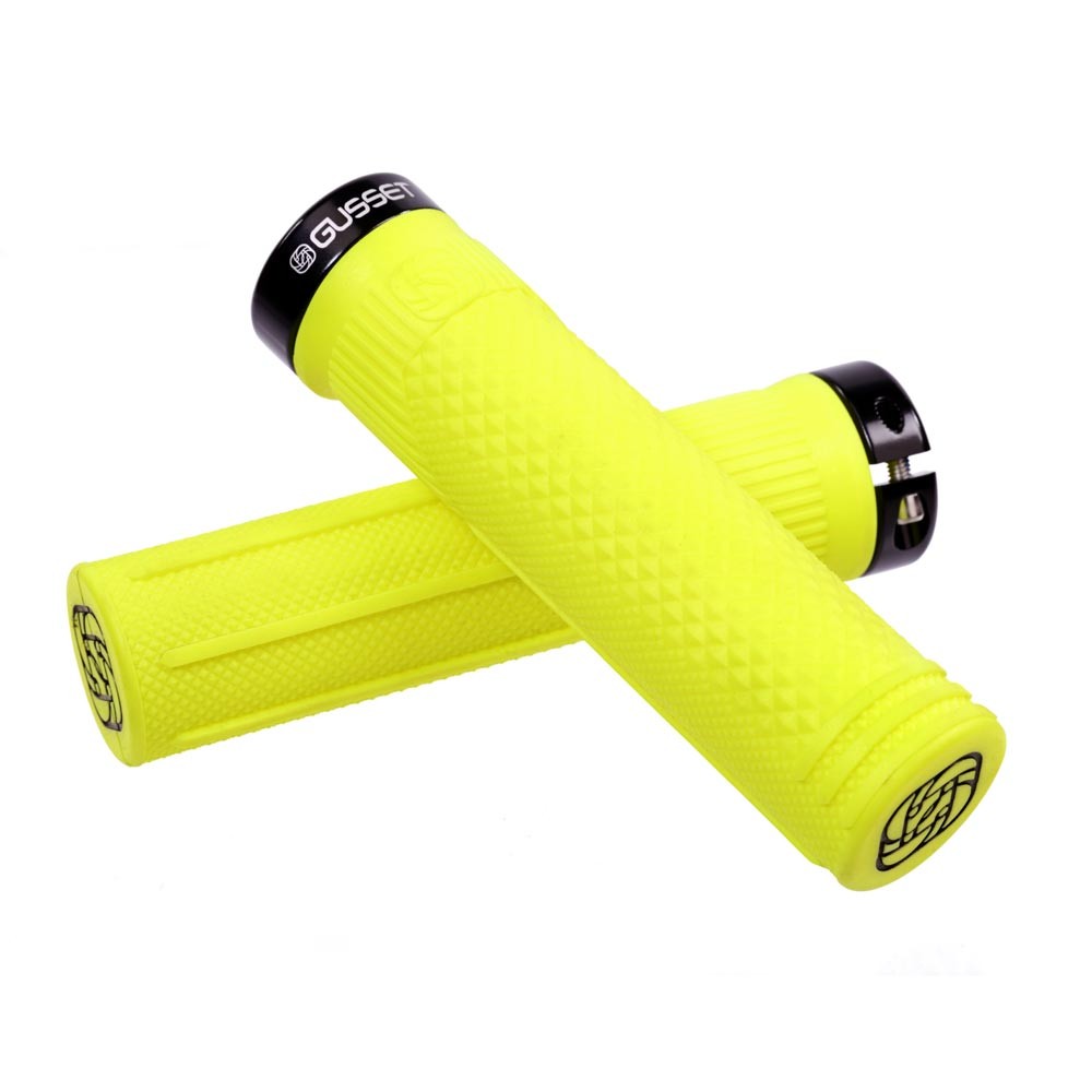 Gusset S2 Lock-On Grip Fluro Yellow