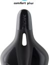 DDK 3053MF Comfort Plus Unisex City Saddle in Black