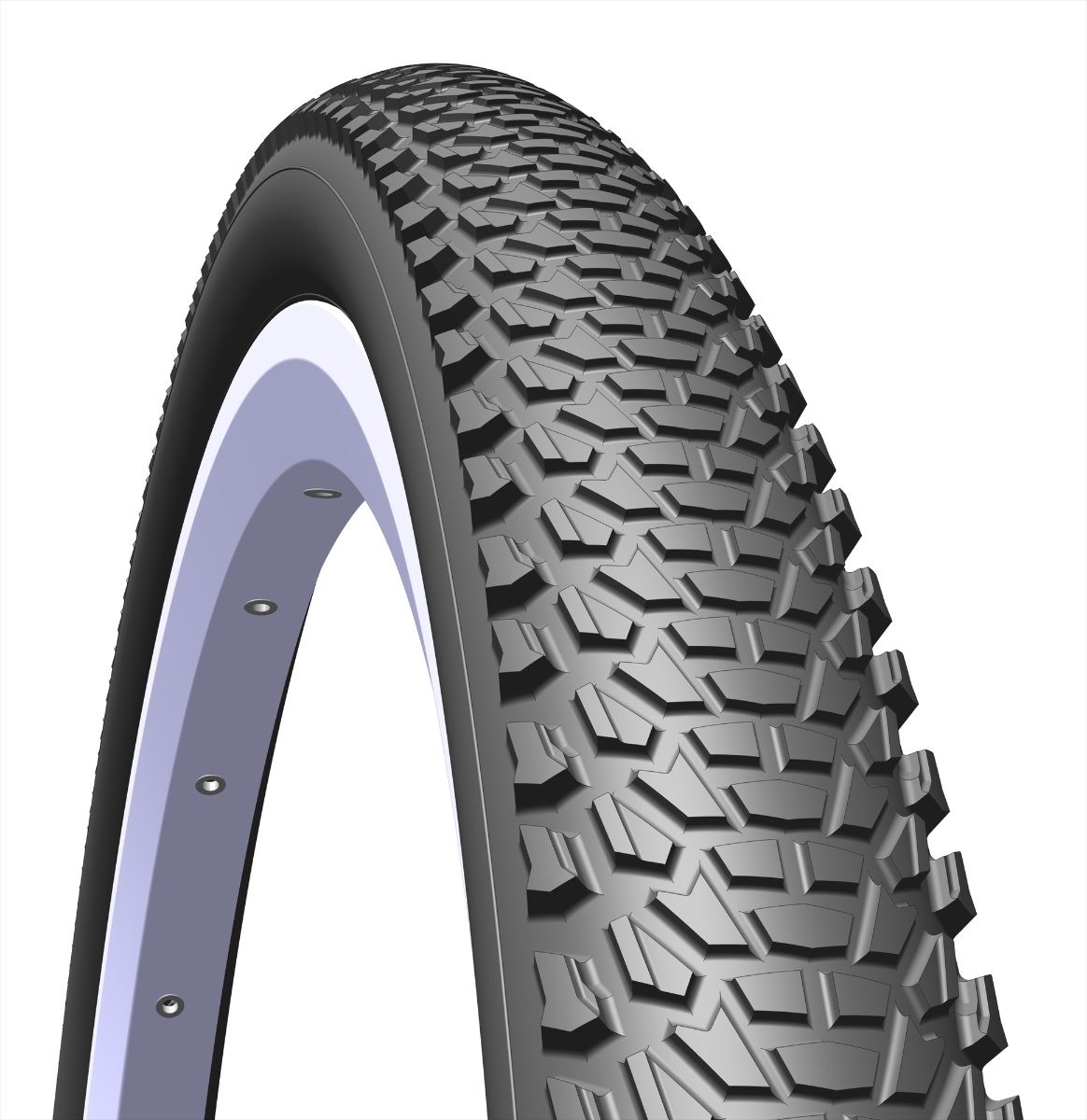 MITAS 700 X 38C R15 CHEETAH BLACK HYBRID TYRE