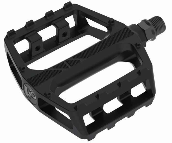 VP Components VPE506 Platform EPB Low Profile Flat Pedal in Black