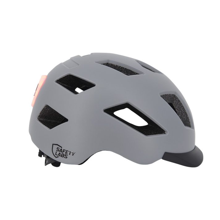 Safety Labs E-Bahn 2.0 Urban Helmet in Matt Light Grey Large (57-61cm)