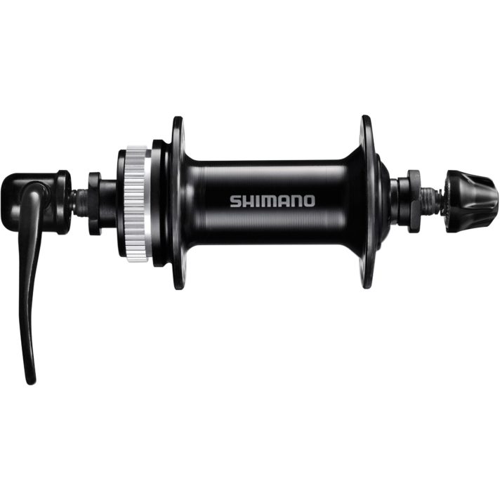 Shimano HB-QC300 Front hub, Center Lock mount, 32h, Q/R 100 mm, black