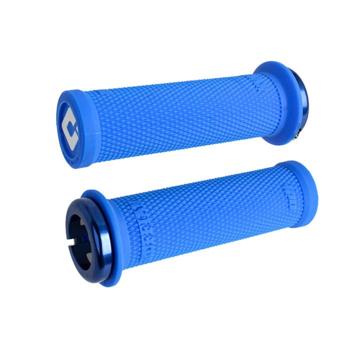 Odi Ruffian Mini BMX Lock On Grips 110mm – Blue