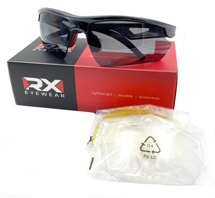 RX30 Sport Eyewear in Black/Grey (3-Lens Set)