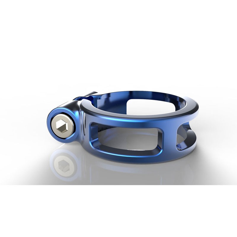 BOX Helix fixed seat clamp 31.8 blue