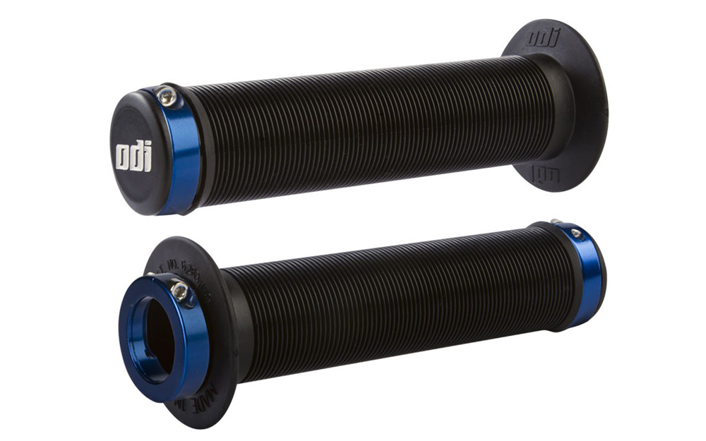 ODI LOCK-ON LONGNECK Black/Blue 130mm